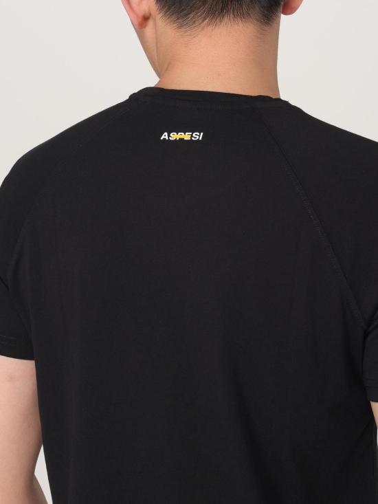 25SS 아스페시 반팔 티셔츠 AY28A335 01241 Black - ASPESI