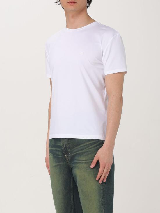 25SS 아크네 스튜디오 반팔 티셔츠 CL0309 183 White - ACNE STUDIOS