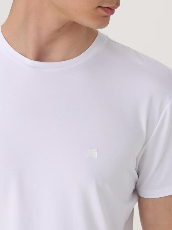 25SS 아크네 스튜디오 반팔 티셔츠 CL0309 183 White - ACNE STUDIOS