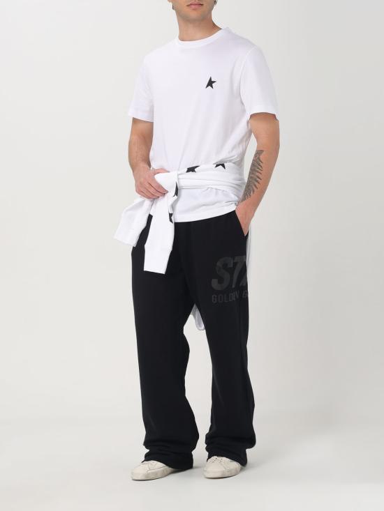 26SS 골든구스 반팔 티셔츠 GMP01220P00059310364 White - GOLDEN GOOSE