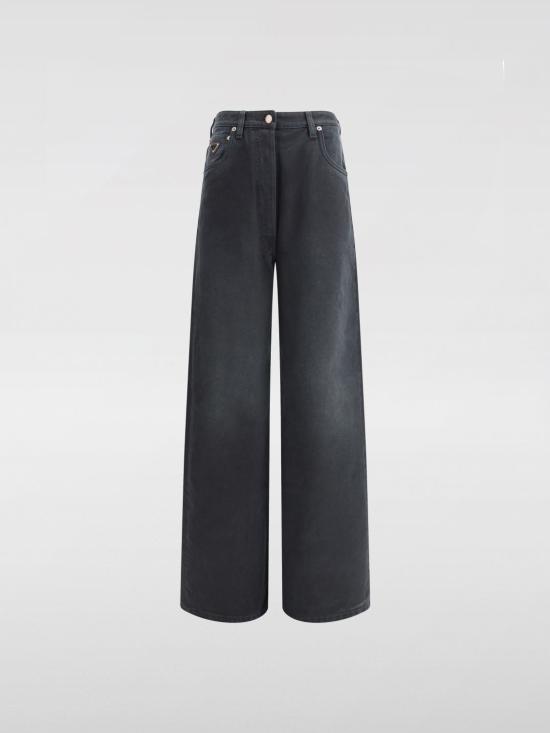 25SS 프라다 데님 팬츠 GFP519148J F0557 Black