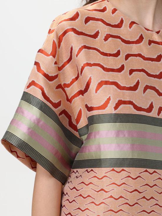 25SS 조르지오 아르마니 블라우스 GW001423TE13928 F2020 Salmon - GIORGIO ARMANI