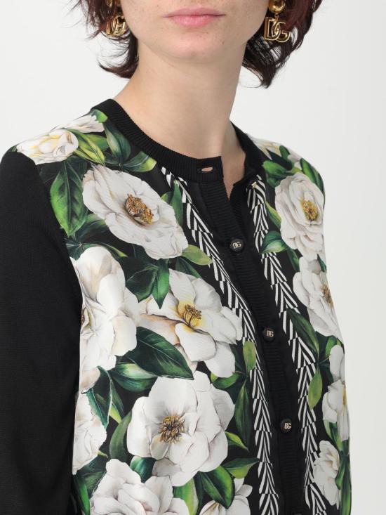 25SS 돌체앤가바나 가디건 FXV79TJBSK9 HD5JB Black - DOLCE & GABBANA