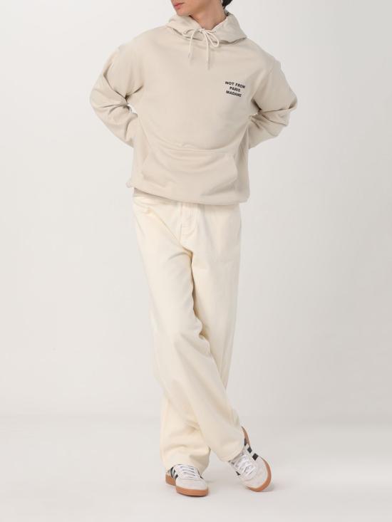 25FW 드롤드무슈 긴팔 티셔츠 HO162CO127 MT White - DROLE DE MONSIEUR