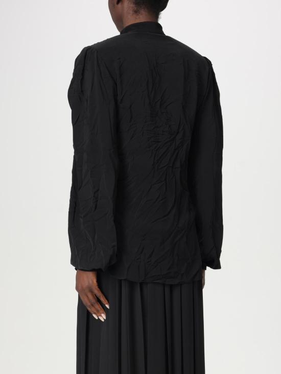 25FW 발렌시아가 블라우스 814140TRO21 1000 Black - BALENCIAGA