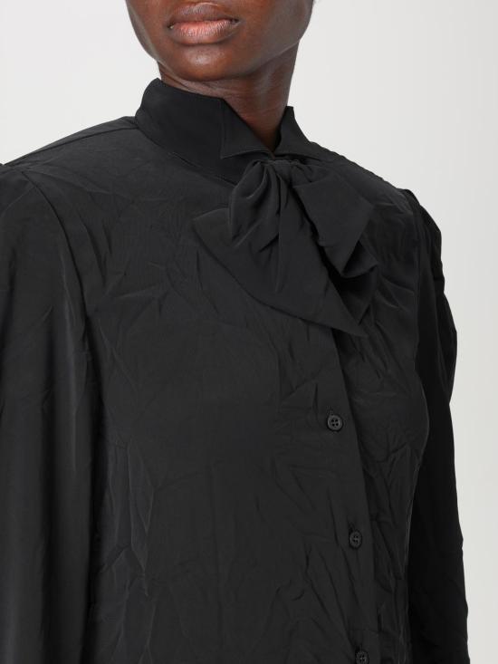 25FW 발렌시아가 블라우스 814140TRO21 1000 Black - BALENCIAGA