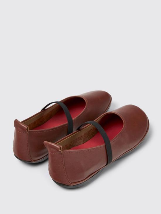 25SS 캠퍼 플랫 슈즈 K201643 012 RIGHT 0 Red - CAMPER