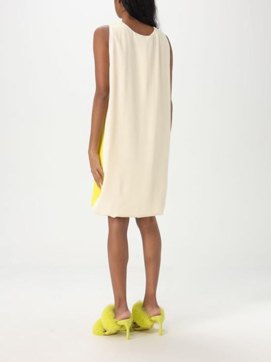 25SS 엠에스지엠 미디 원피스 3842MDA08Y 257300 06 Yellow - MSGM