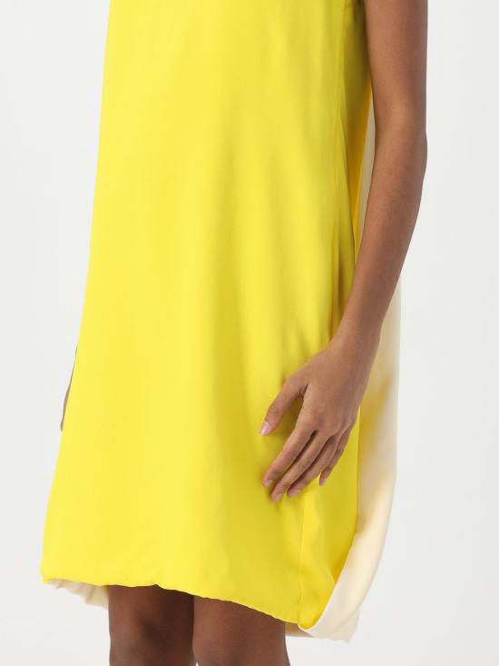 25SS 엠에스지엠 미디 원피스 3842MDA08Y 257300 06 Yellow - MSGM