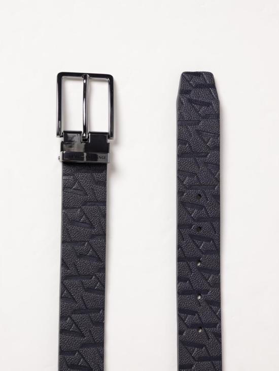 25FW 알마니 벨트 XM000677AF12133 UB101 Blue - ARMANI