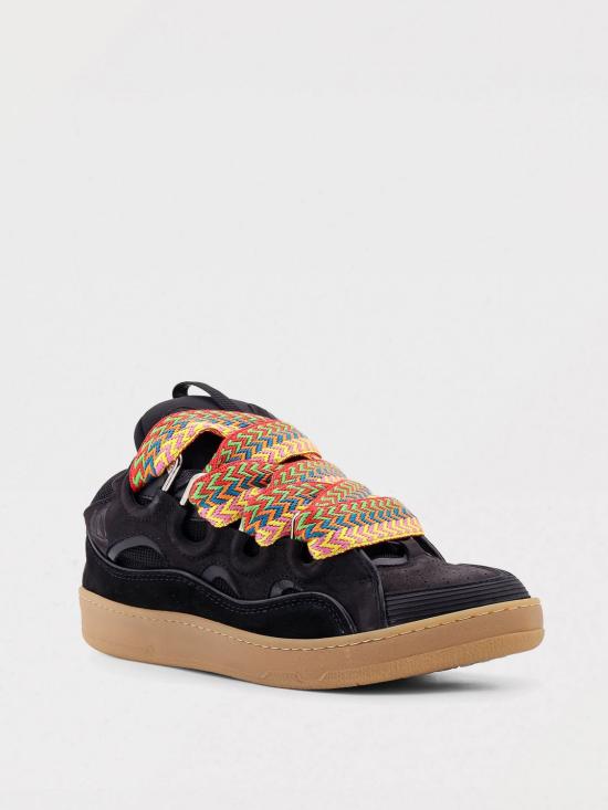 26SS 랑방 스니커즈 FUSKDK12DRA2 10 Black - LANVIN