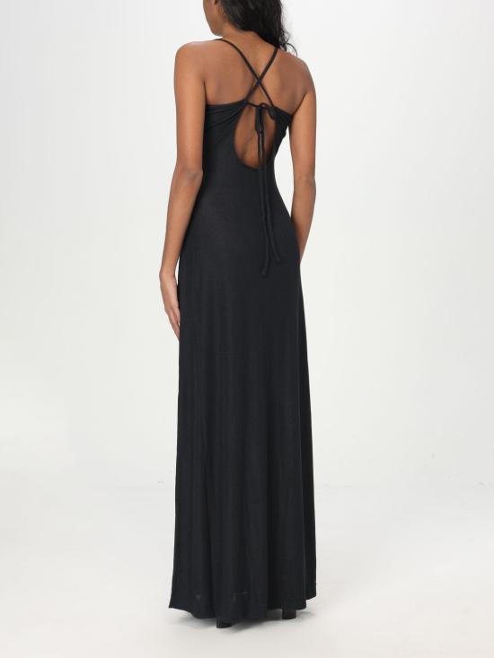 25SS 엠포리오 아르마니 롱 원피스 EW000595 AF12206 FC043 Black - EMPORIO ARMANI