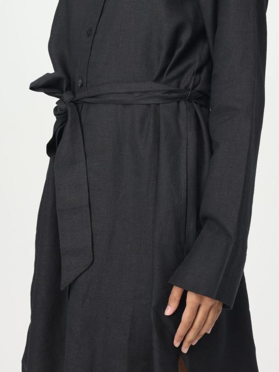 25SS 엠포리오 아르마니 미디 원피스 EW000817 AF12201 UC001 Black - EMPORIO ARMANI