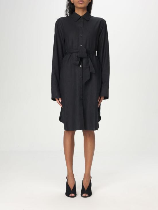 25SS 엠포리오 아르마니 미디 원피스 EW000817 AF12201 UC001 Black