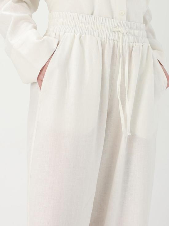 25SS 엠포리오 아르마니 스트레이트 팬츠 EW000816 AF12201 U1131 Natural - EMPORIO ARMANI