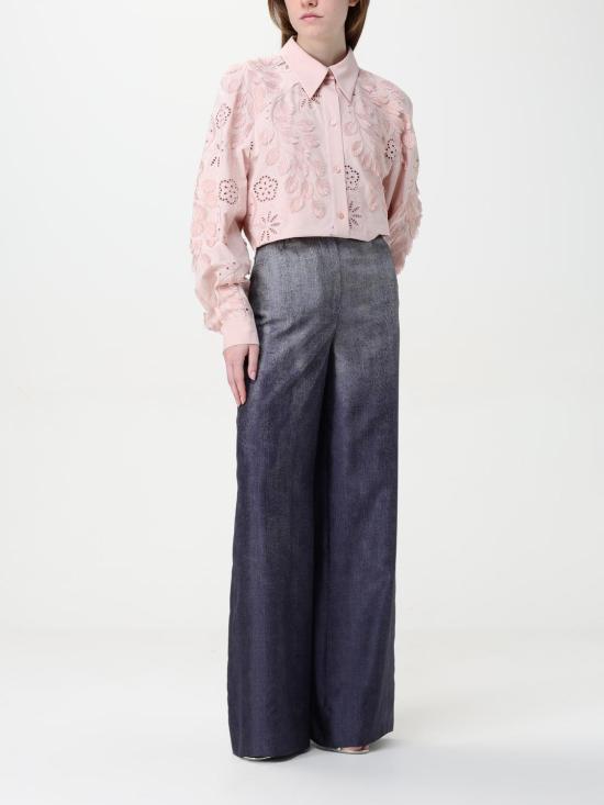 25FW 알베르타 페레티 스트레이트 팬츠 03191632 1285 Multicolor - ALBERTA FERRETTI