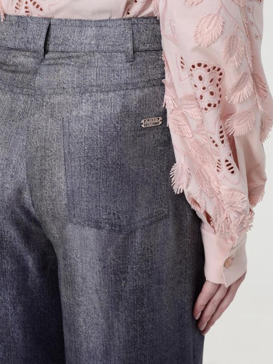 25FW 알베르타 페레티 스트레이트 팬츠 03191632 1285 Multicolor - ALBERTA FERRETTI