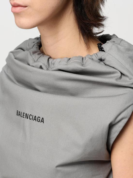 24FW 발렌시아가 반팔 티셔츠 809439TRM13 9243 Grey - BALENCIAGA