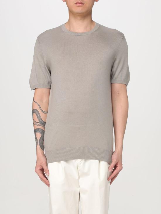 25SS 꼬르넬리아니 반팔 티셔츠 25M5402525170 025 Grey