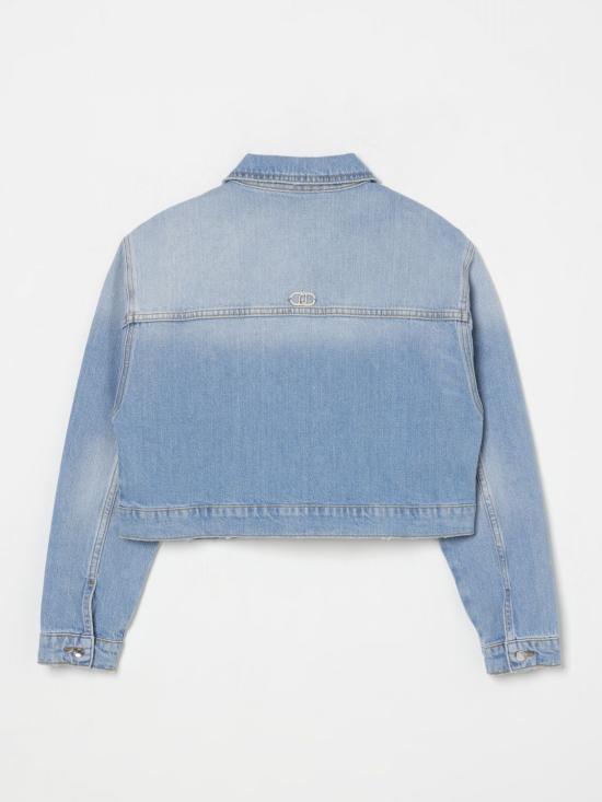 25SS [키즈] 리우조 캐주얼 자켓 GA5180D4518 77776 Denim - LIU JO