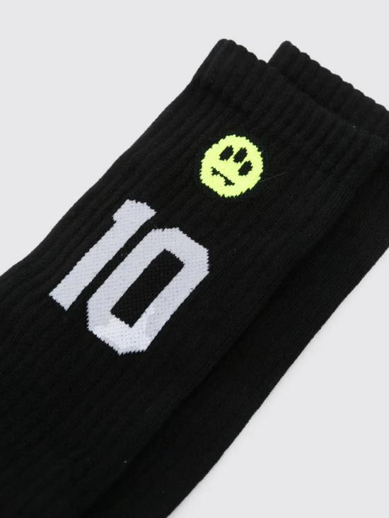 25FW 바로우 양말 S5BWUASO026 110 Black - BARROW