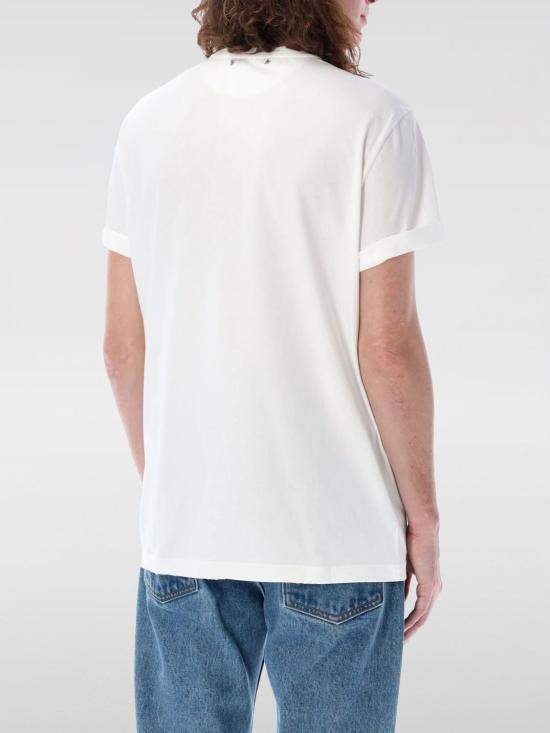 26SS 골든구스 반팔 티셔츠 GMP01220P00063810363 White - GOLDEN GOOSE