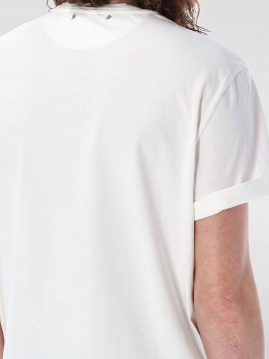 26SS 골든구스 반팔 티셔츠 GMP01220P00063810363 White - GOLDEN GOOSE