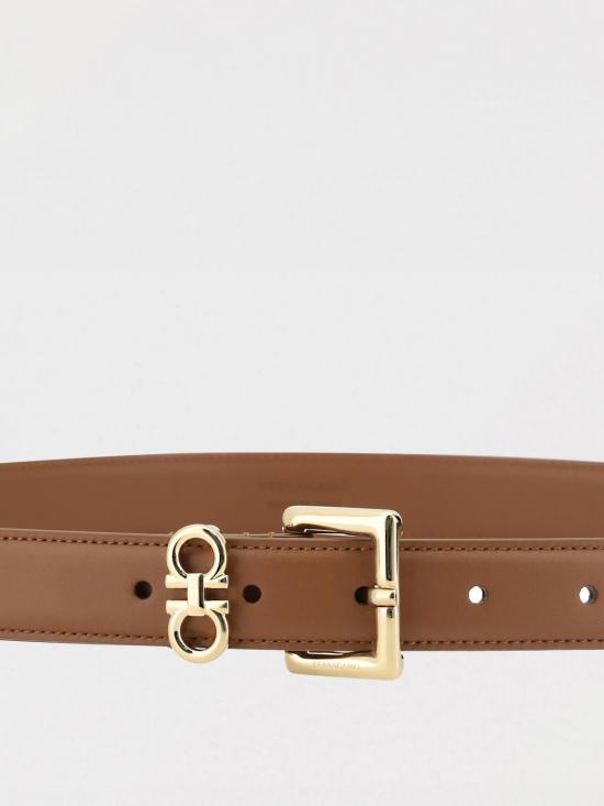 25SS 살바토레 페라가모 레귤러 벨트 230346 780417 003 Brown - SALVATORE FERRAGAMO