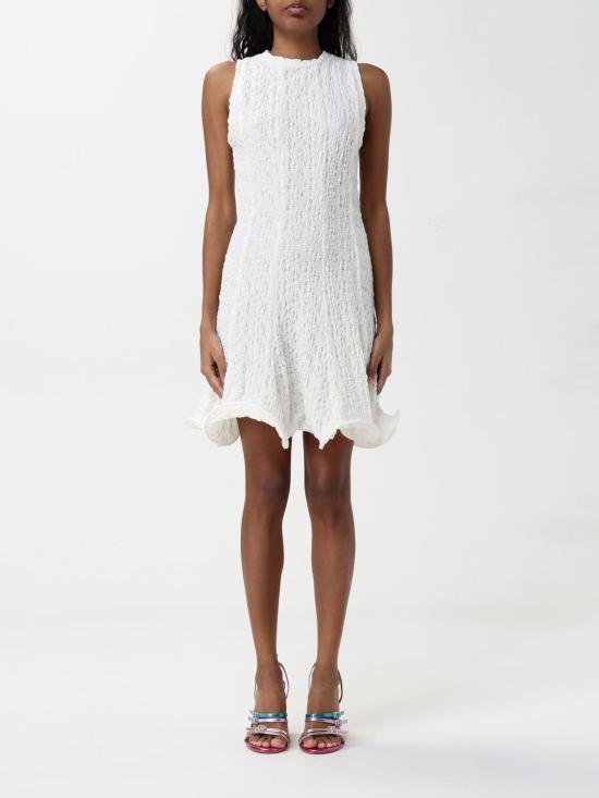 25SS 엠에스지엠 숏 원피스 3842MDA17 257317 01 White