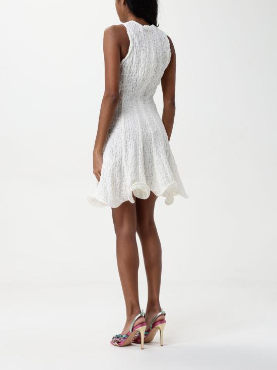 25SS 엠에스지엠 숏 원피스 3842MDA17 257317 01 White - MSGM