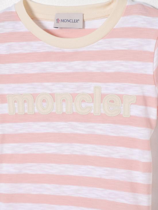 25FW [키즈] 몽클레어 티셔츠 8C0002289AWN F05 Pink - MONCLER