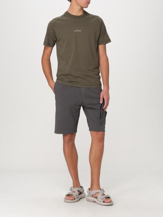 25FW 스톤 아일랜드 반팔 티셔츠 2100020S0080 V0054 Green - STONE ISLAND