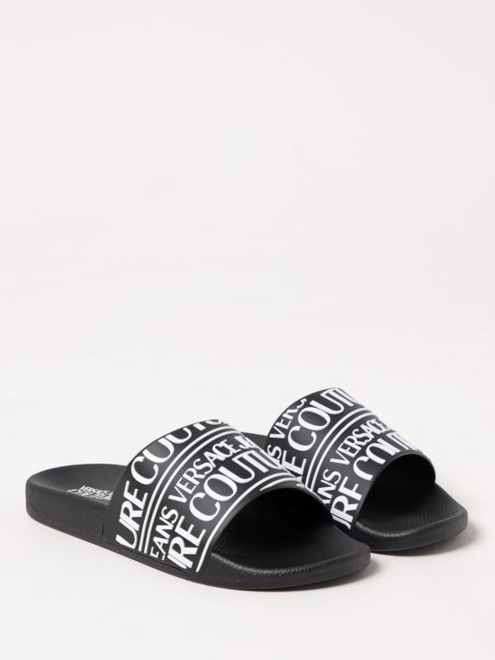 25SS 베르사체 뮬/슬리퍼 78YA3SQ171352 899 Black - VERSACE