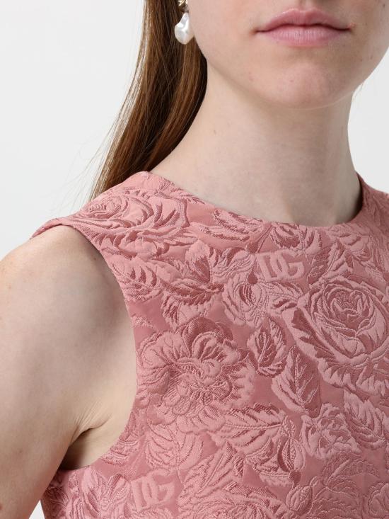 25SS 돌체앤가바나 롱 원피스 F6AMRTHJMQK F0473 Pink - DOLCE & GABBANA