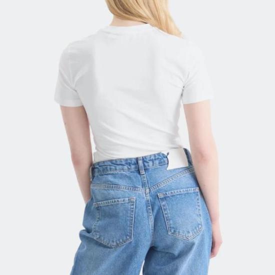 25SS 데일리 페이퍼 반팔 티셔츠 DOTTED TYPE 2511090 WHITE White - DAILY PAPER