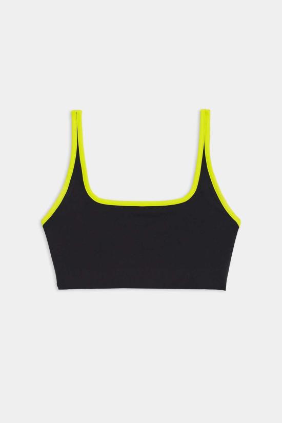  Splits59 브라 Cait Rigor  블랙 & 샤르트르즈 - OTHER BRANDS