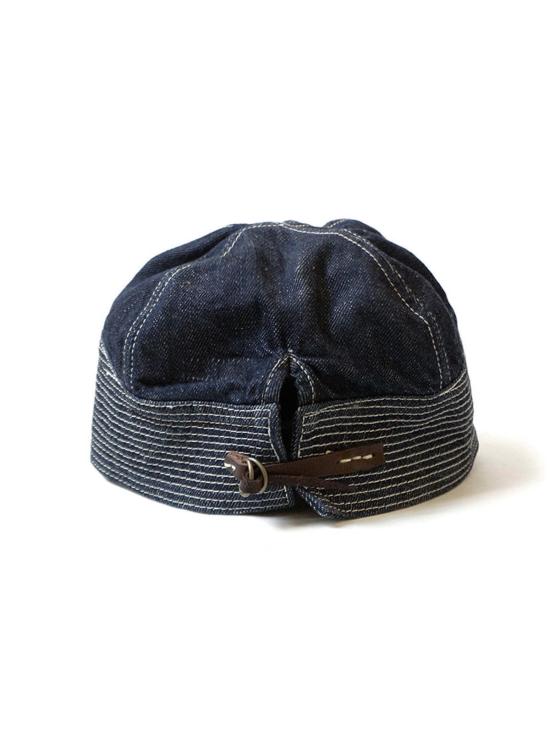  캐피탈 모자 Kapital 11.5oz 데님 The Old Man And The Sea 캡 - KAPITAL