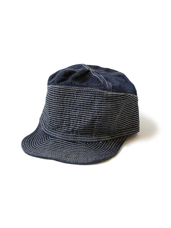 캐피탈 모자 Kapital 11.5oz 데님 The Old Man And The Sea 캡
