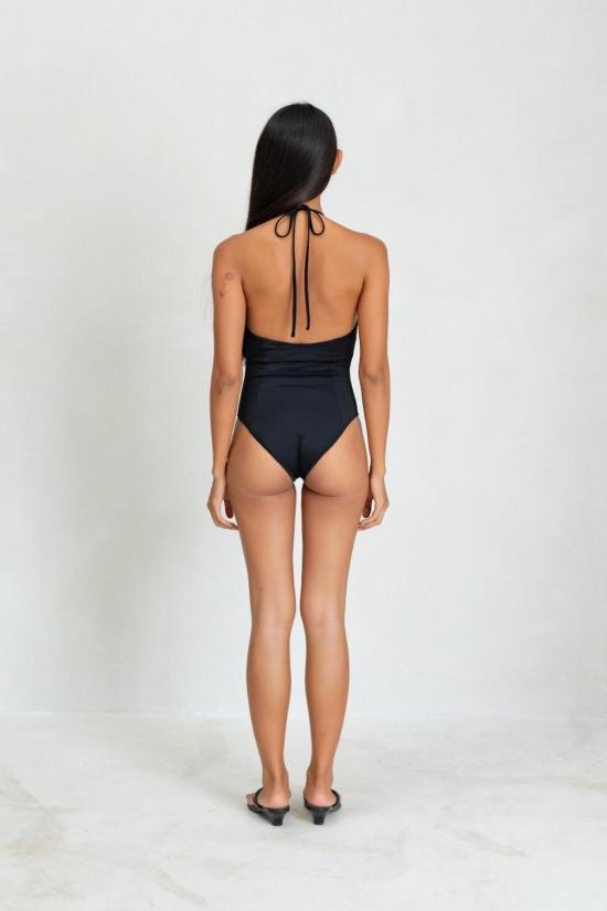  Belle The Label 원피스 수영복 벨더라벨 칼라 원피스 블랙 - OTHER BRANDS