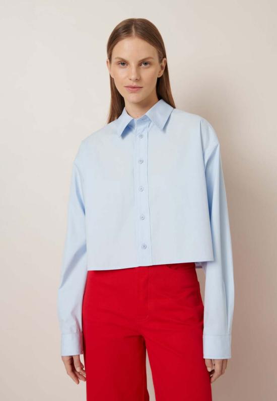  코우토우 셔츠 로렌 셔츠 스카이 블루