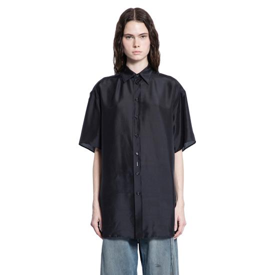  MM6 메종마르지엘라 블라우스 S52NF0013M35244900 Black