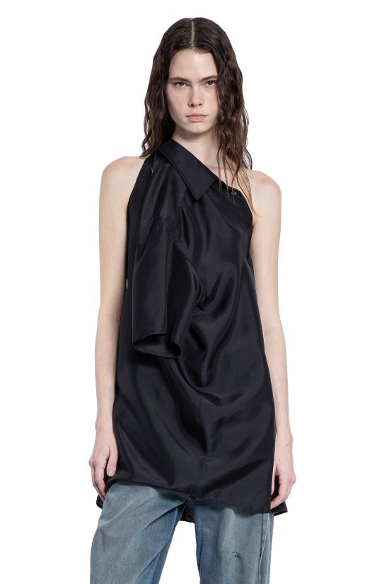  MM6 메종마르지엘라 블라우스 S52NF0013M35244900 Black - MM6 MAISON MARGIELA