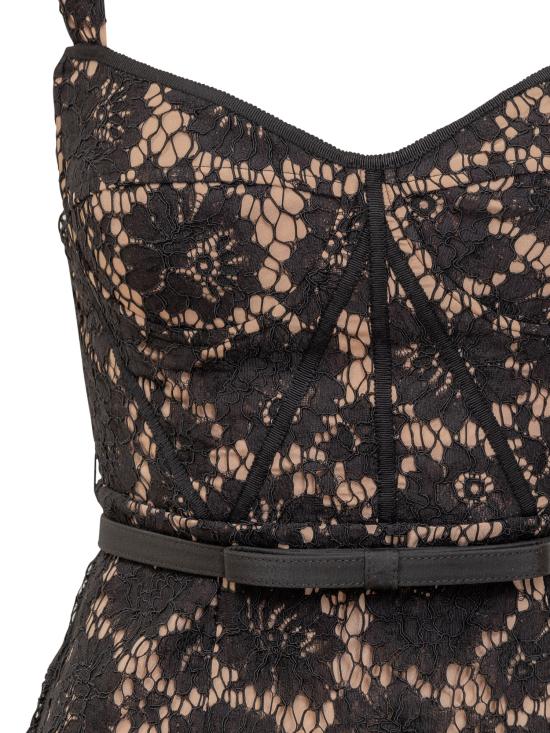 25SS 셀프 포트레이트 원피스 SS25046MAB BLACK - SELF PORTRAIT