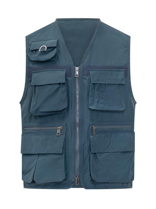 25SS WOOLRICH BLACK LABEL 베스트 CFBLVE0046MRUT4103 361 BLUE