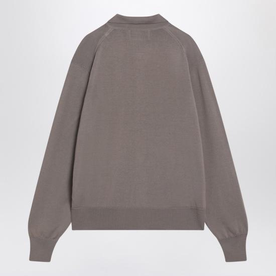  아미 긴팔 셔츠 HKC221KN0025 Grey - AMI