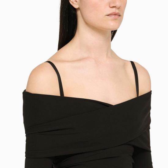  돌체앤가바나 긴팔 티셔츠 F26T8TFUGPO Black - DOLCE & GABBANA