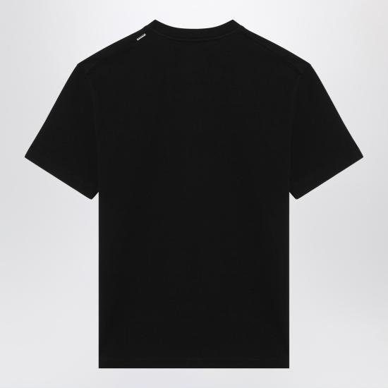 25SS 질샌더 반팔 티셔츠 J22GC0197J20256 Black - JIL SANDER