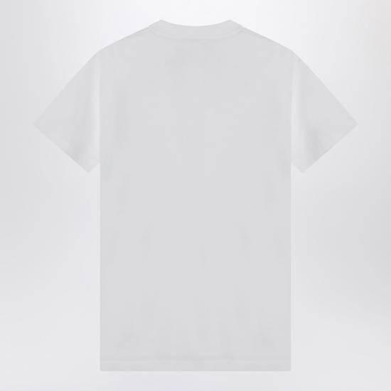 25SS 모스키노 반팔 티셔츠 J07010541 White - MOSCHINO