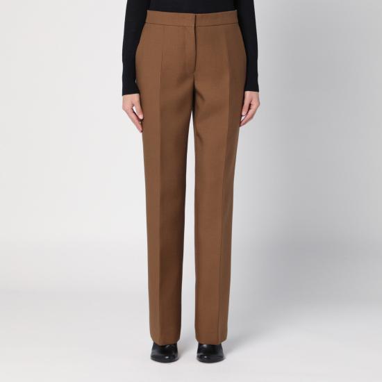  질샌더 팬츠 J02KA0274J40001 Brown
