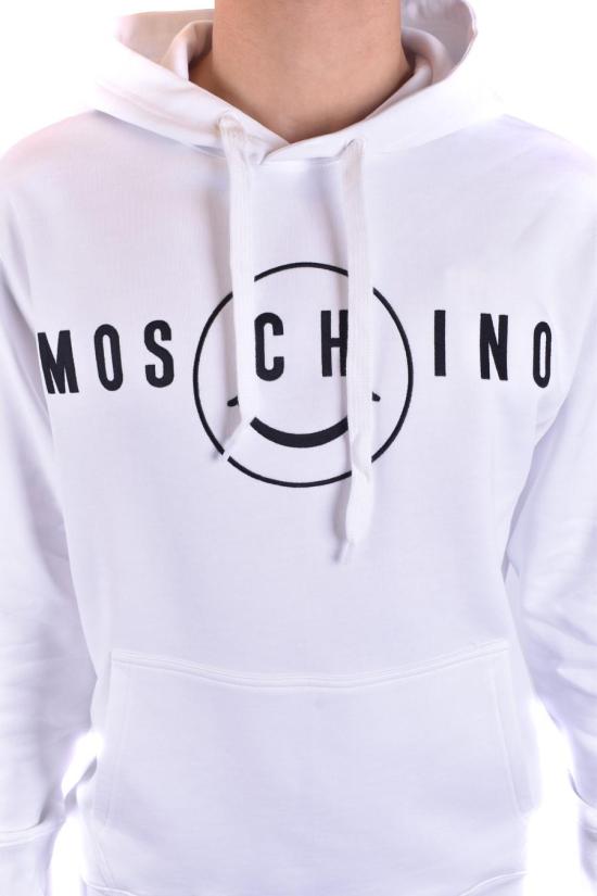  모스키노 후드 티셔츠 S71GD1027 S22146857M WHITE - MOSCHINO